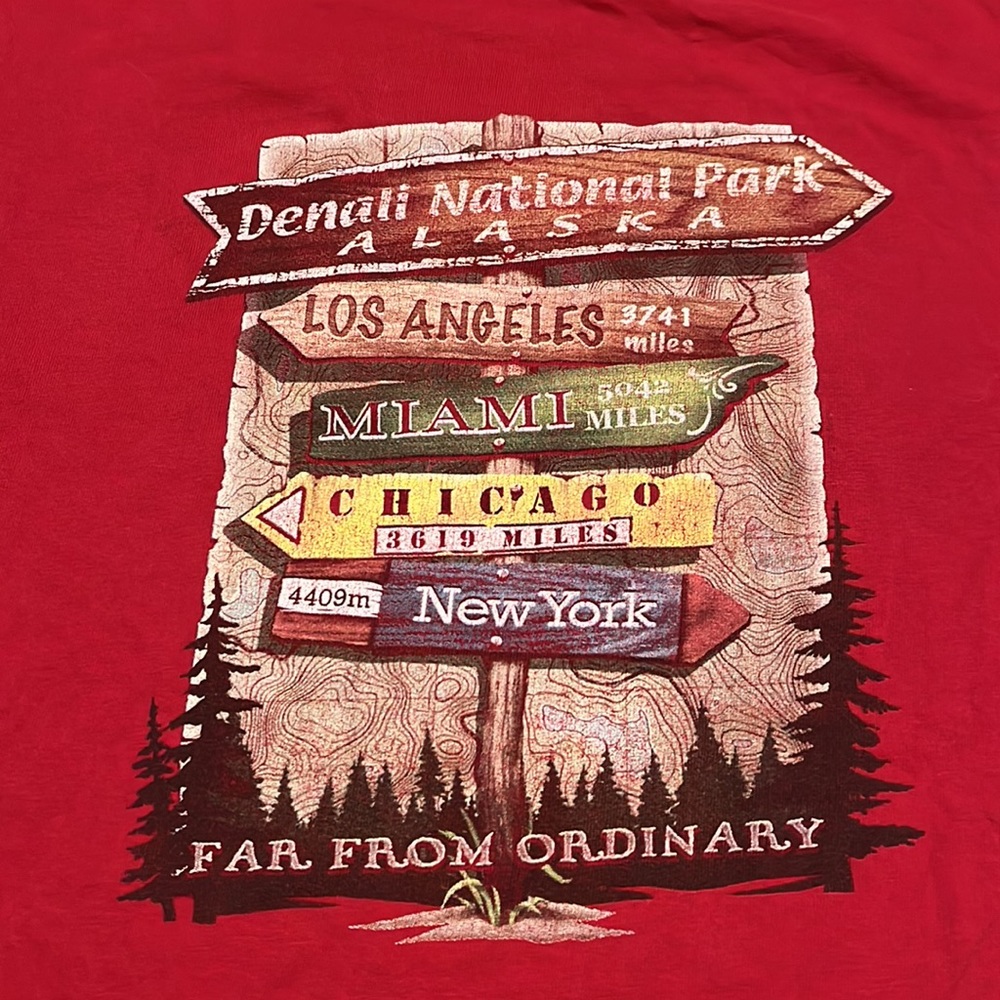 Denali National Park Alaska graphic t-shirt - Picture 4 of 5